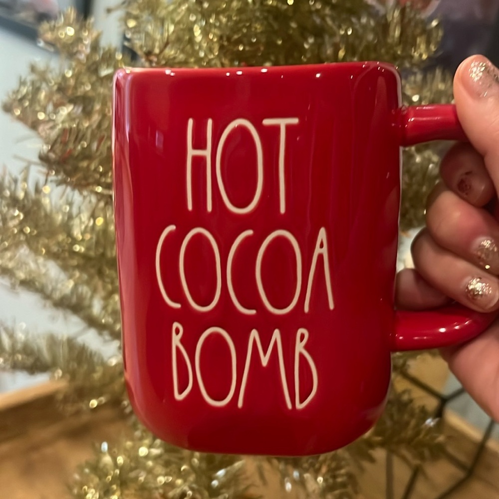 Rae Dunn HOT COCOA BOMB mug 🍫